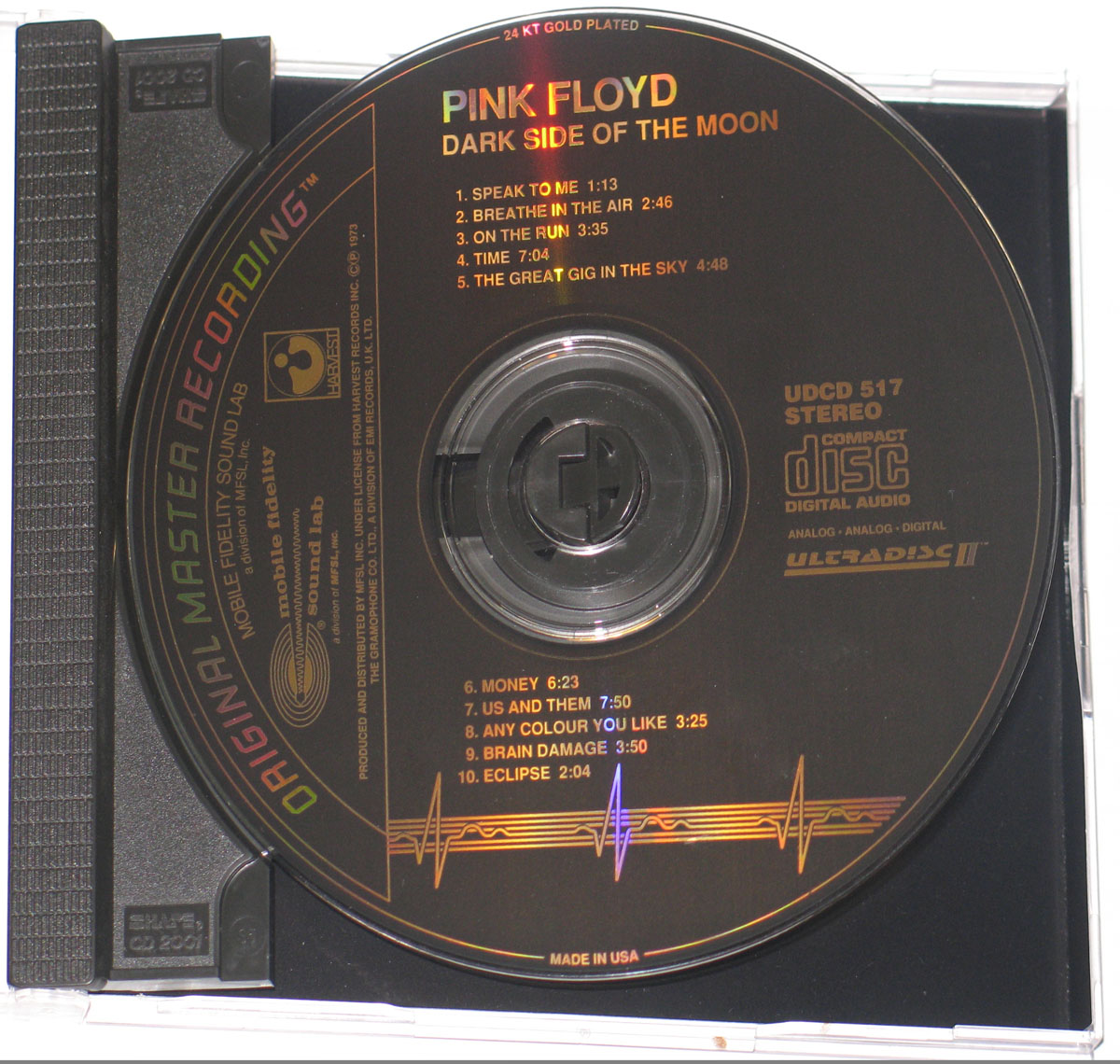 PINK FLOYD Dark Side of the Moon MFSL Ultradisc II Original Master
